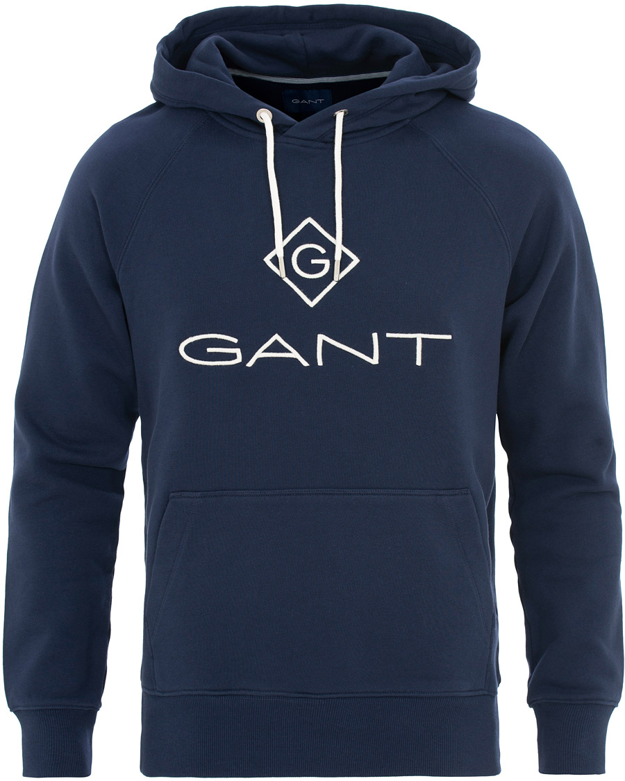 Herren | Pullover | GANT | Lock Up Hoodie Evening Blue