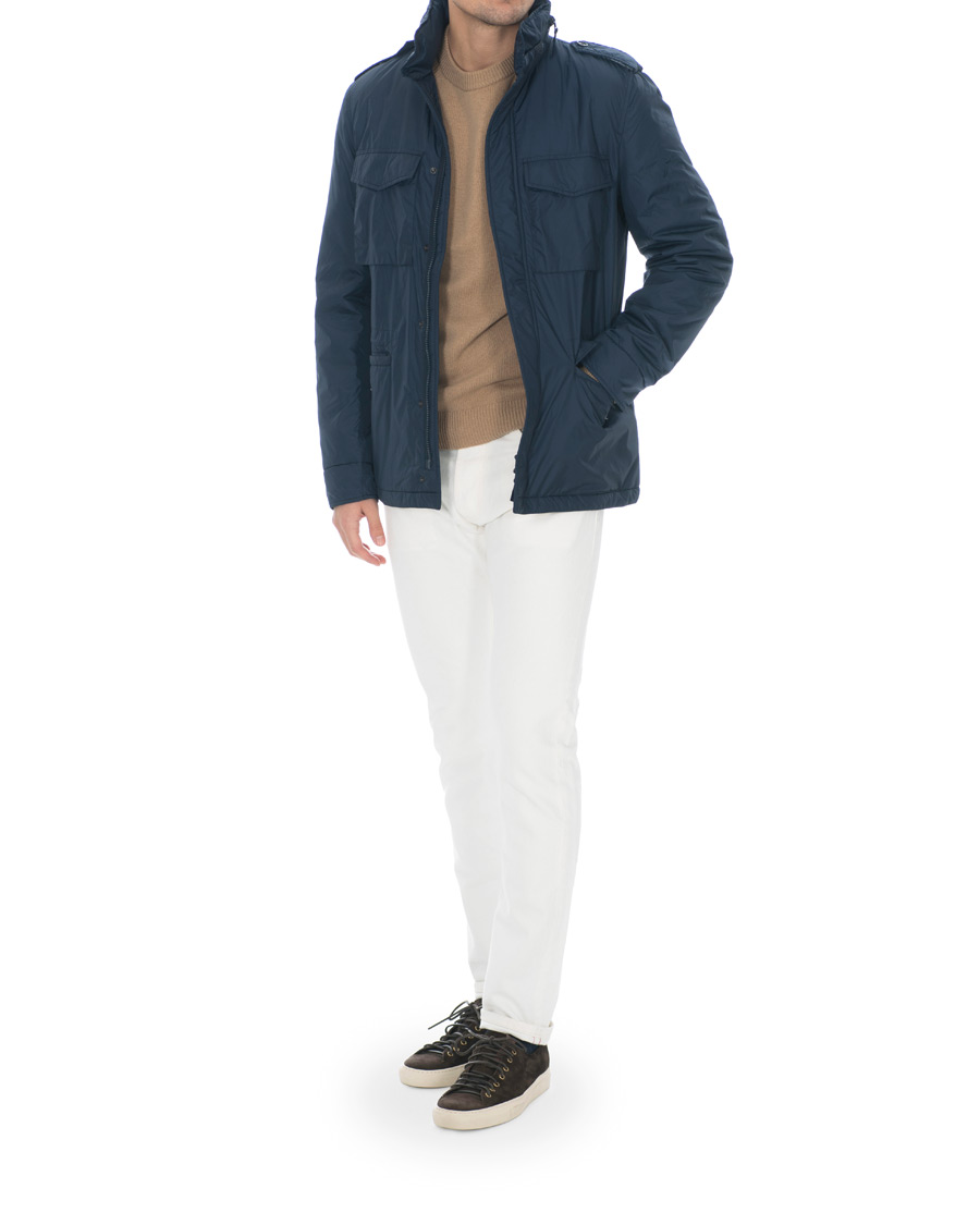 Herren | Jeans | C.O.F. Studio | M7 Tapered Selvedge Jeans Bleach