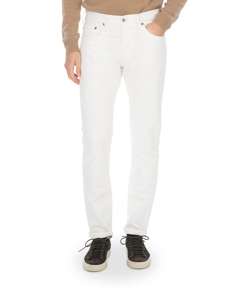 Herren | Jeans | C.O.F. Studio | M7 Tapered Selvedge Jeans Bleach
