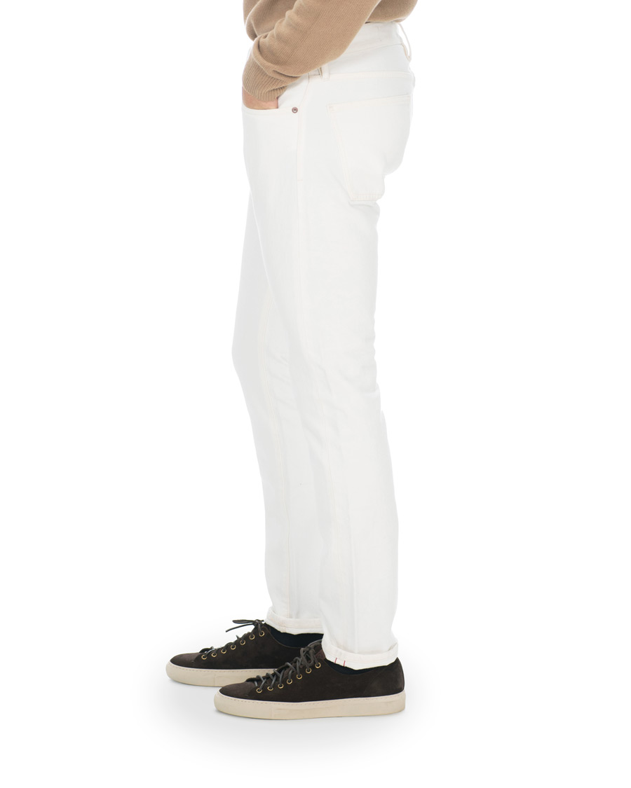 Herren | Jeans | C.O.F. Studio | M7 Tapered Selvedge Jeans Bleach