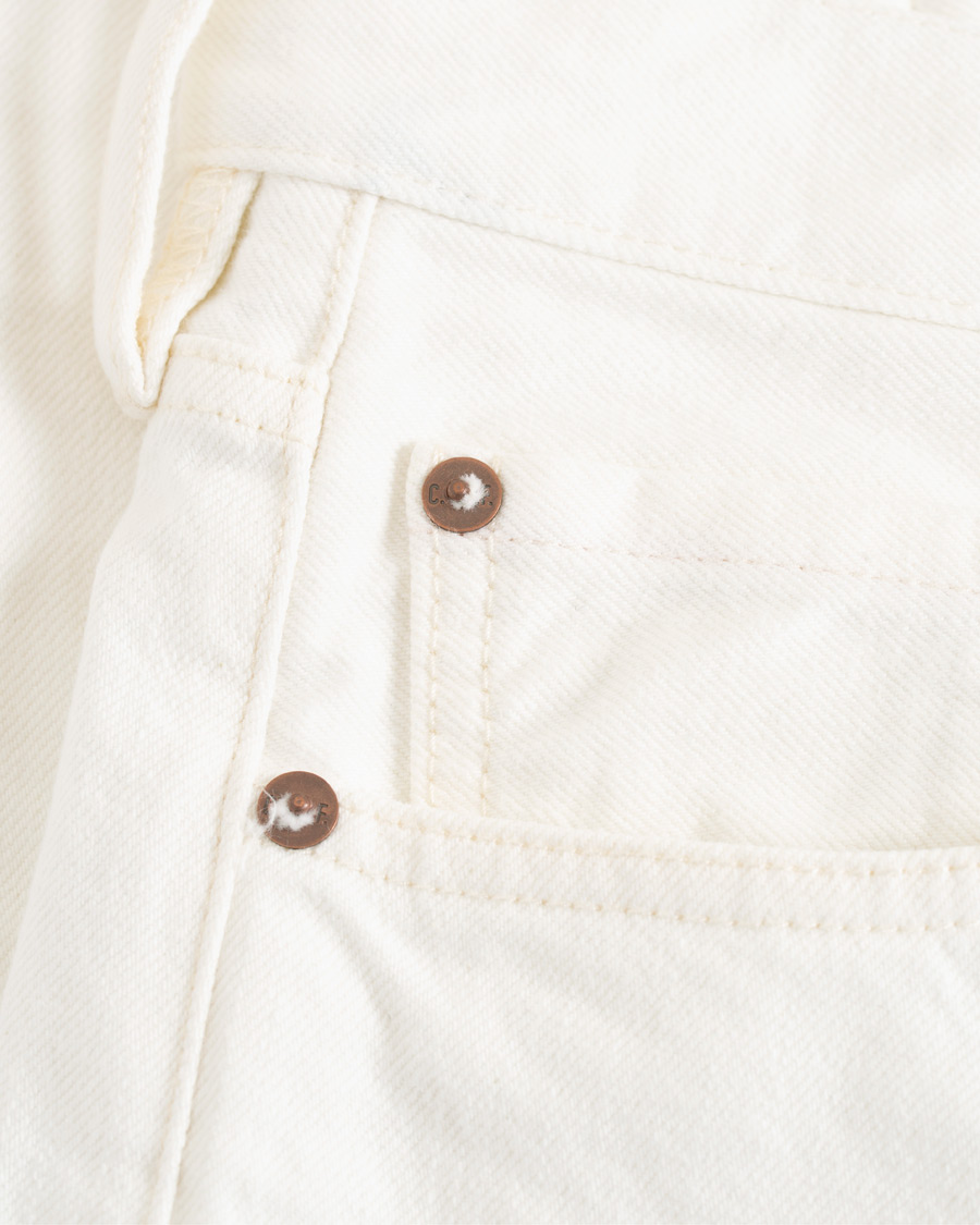 Herren | Jeans | C.O.F. Studio | M7 Tapered Selvedge Jeans Bleach