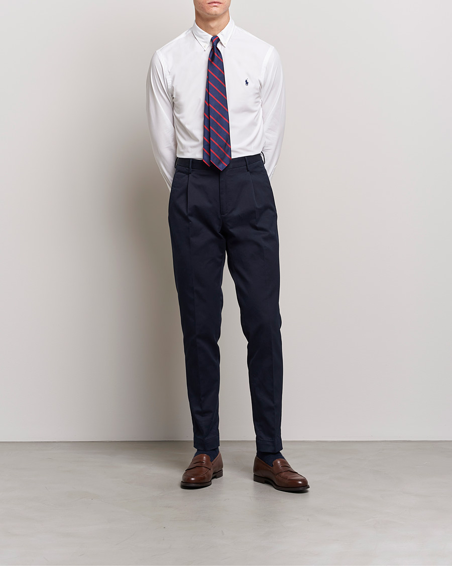 Herren | Hemden | Polo Ralph Lauren | Slim Fit Shirt Poplin White