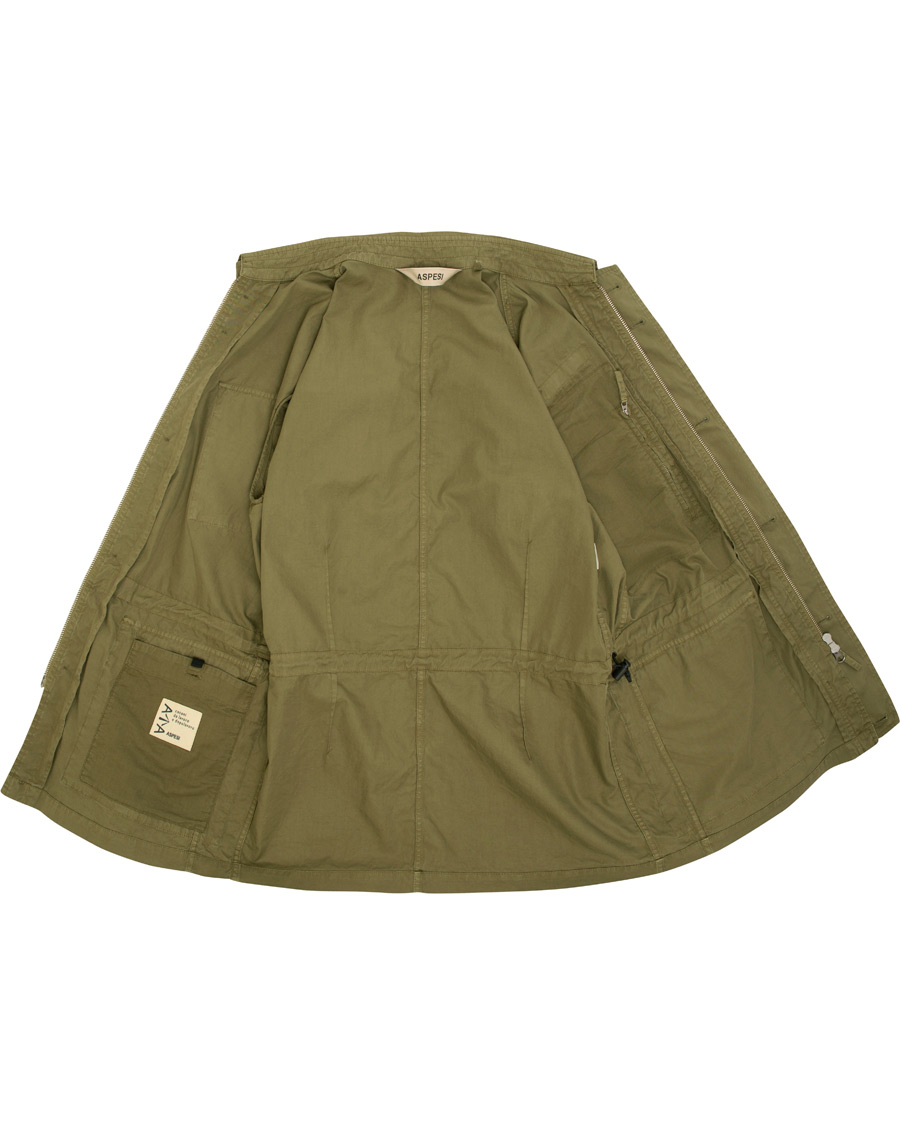 Herren | Jacken | Aspesi | Vancouver Cotton Field Jacket Military Green