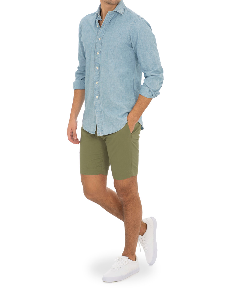 Herren | Shorts | Polo Ralph Lauren | Tailored Slim Fit Shorts Spanish Green
