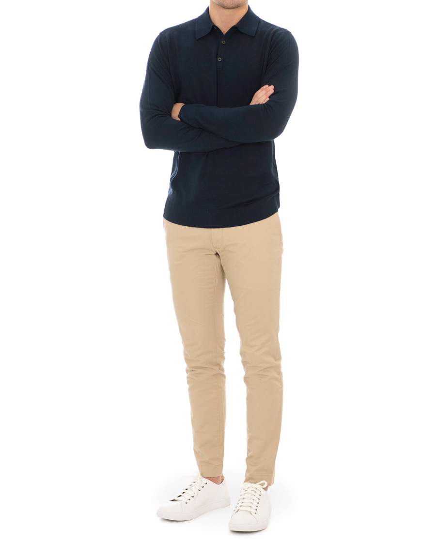 Herren | Hosen | Polo Ralph Lauren | Tailored Slim Fit Chinos Khaki