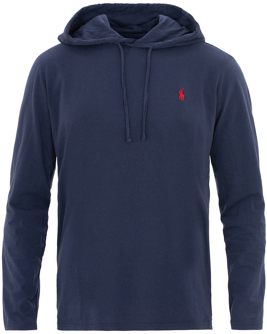 Herren | T-Shirts | Polo Ralph Lauren | Long Sleeve Hoodie Newport Navy