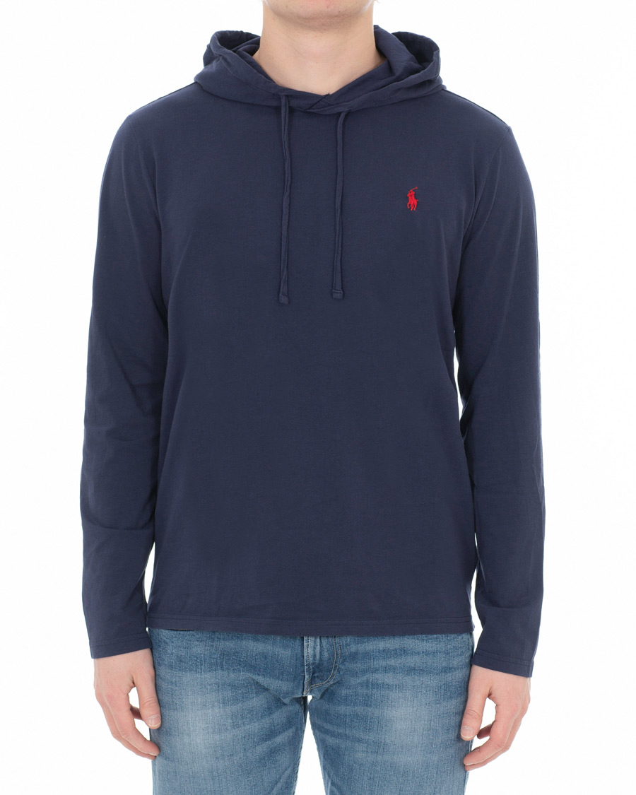 Herren | T-Shirts | Polo Ralph Lauren | Long Sleeve Hoodie Newport Navy