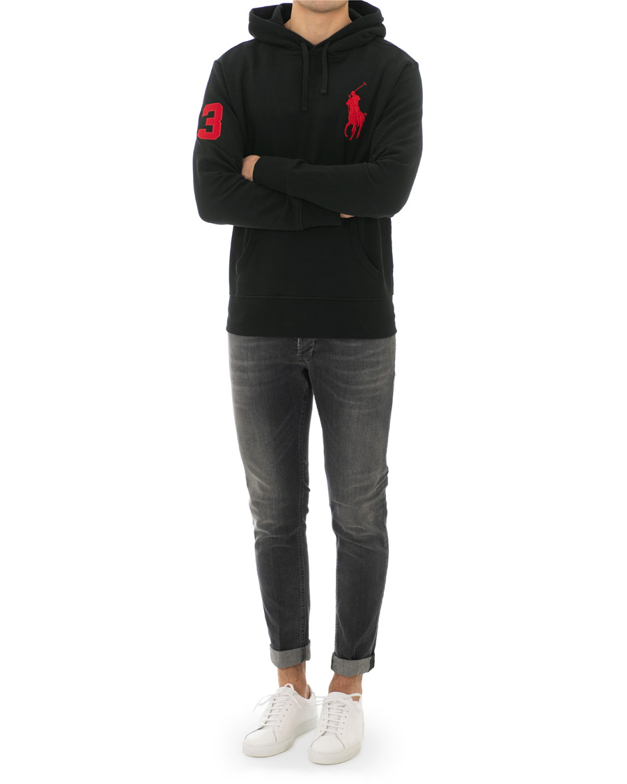 Herren | Pullover | Polo Ralph Lauren | Big Pony Hoodie Black