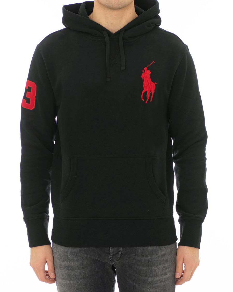 Herren | Pullover | Polo Ralph Lauren | Big Pony Hoodie Black