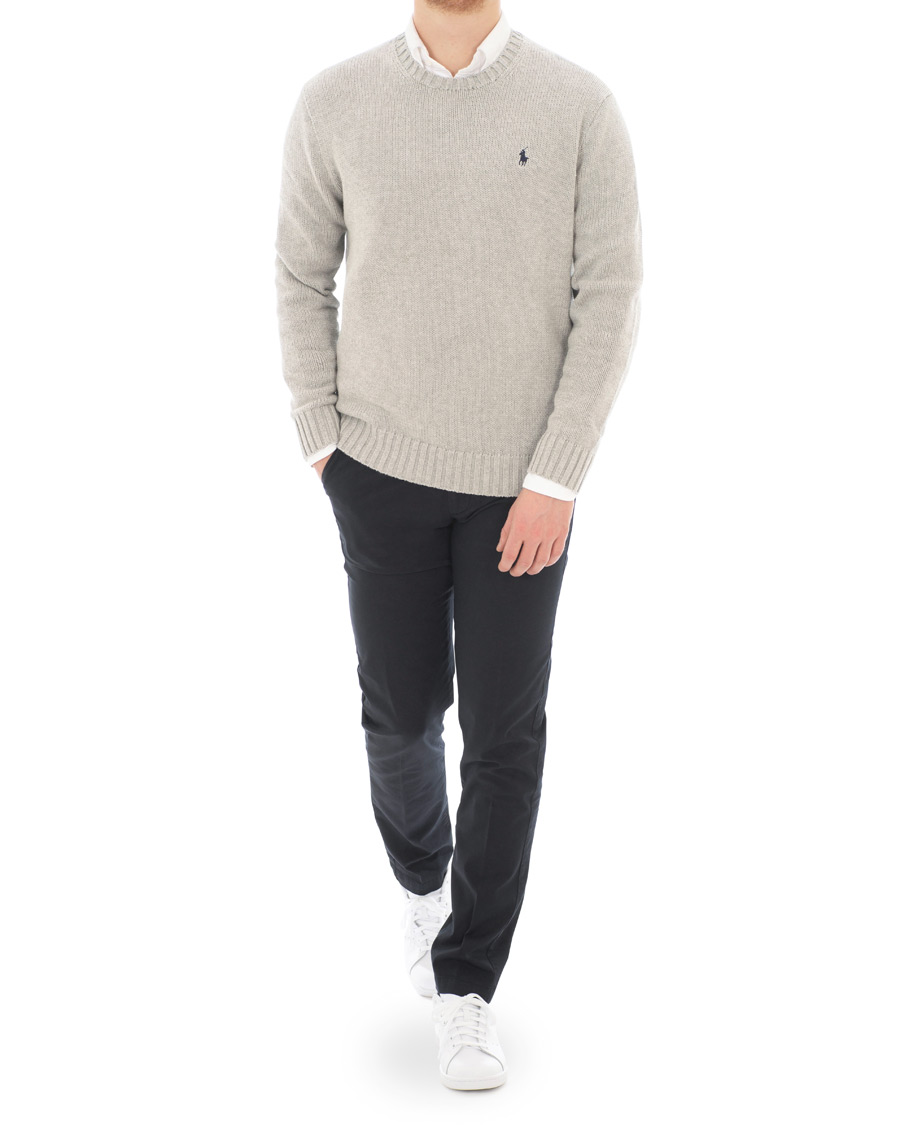 Herren | Pullover | Polo Ralph Lauren | Cotton Crew Neck Pullover Andover Grey