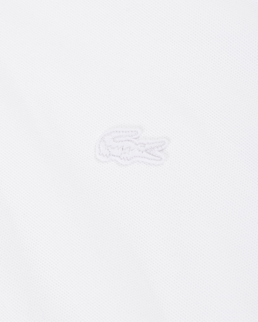 Herren | Poloshirt | Lacoste | Regular Fit Tonal Crocodile Poloshirt White