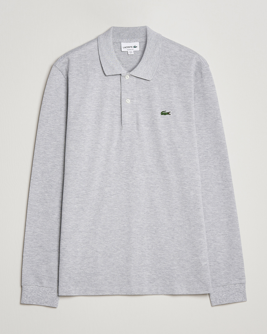 Herren | Poloshirts | Lacoste | Long Sleeve Original Polo Grey
