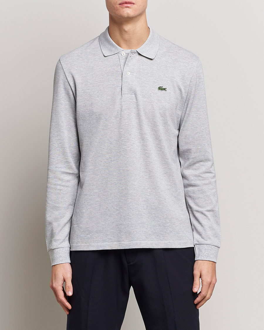 Herren | Poloshirts | Lacoste | Long Sleeve Original Polo Grey