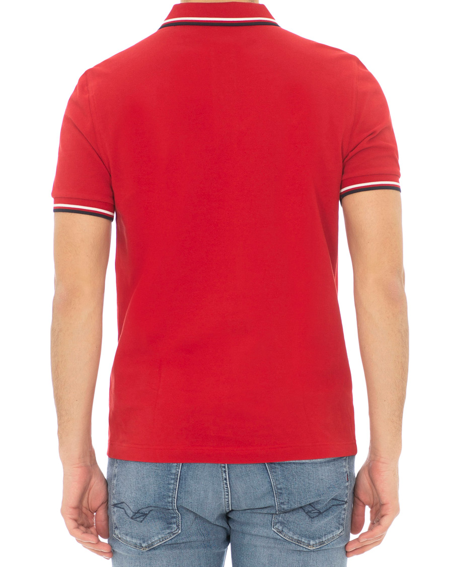 Herren | Poloshirts | Fred Perry | Twin Tip Polo Bright Red