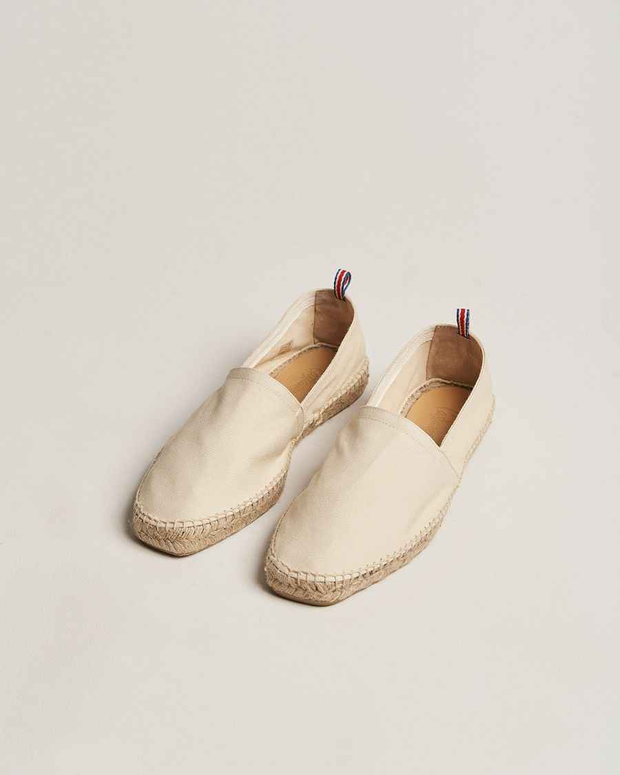 Herren |  | Castañer | Pablo Canvas Espadrilles Ivory