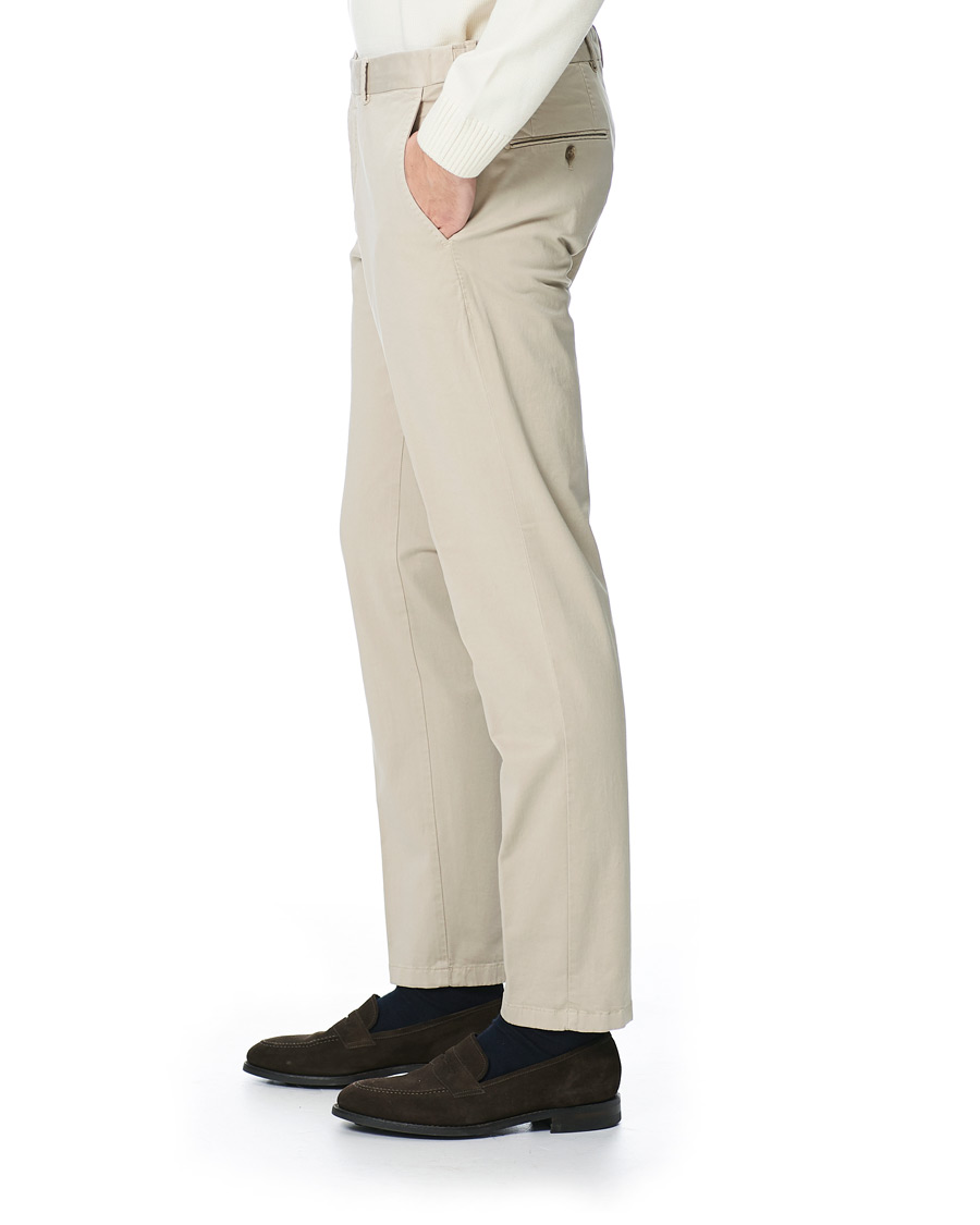 Herren | Hosen | Oscar Jacobson | Danwick Side Adjusters Chino Beige
