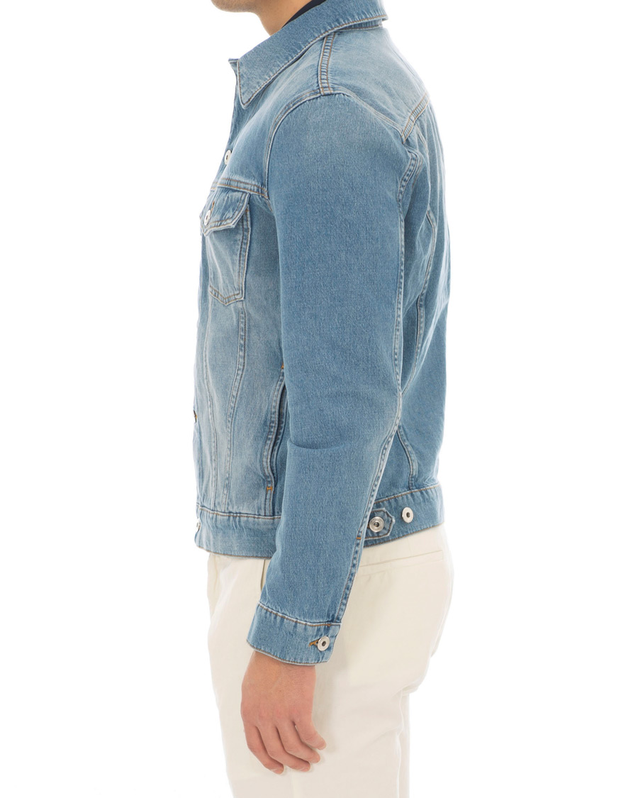 Herren | Jacken | J.Lindeberg | Ran Cali Denim Jacket Light Blue
