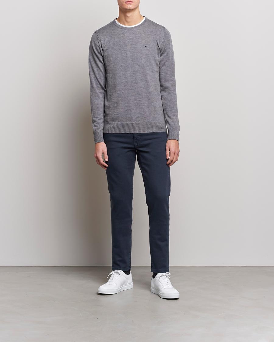 Herren | Hosen | J.Lindeberg | Jay Solid Stretch 5-Pocket Pants Navy
