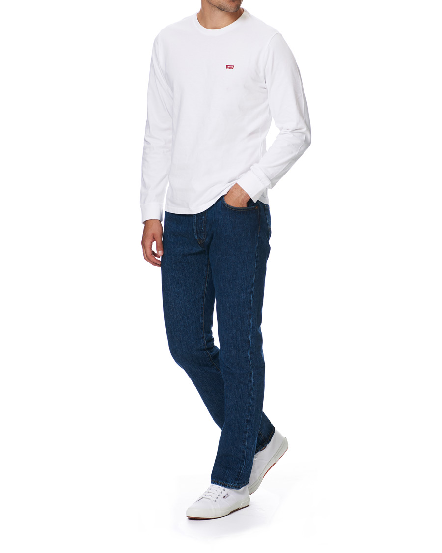 Herren | T-Shirts | Levi's | Original Long Sleeve Tee White
