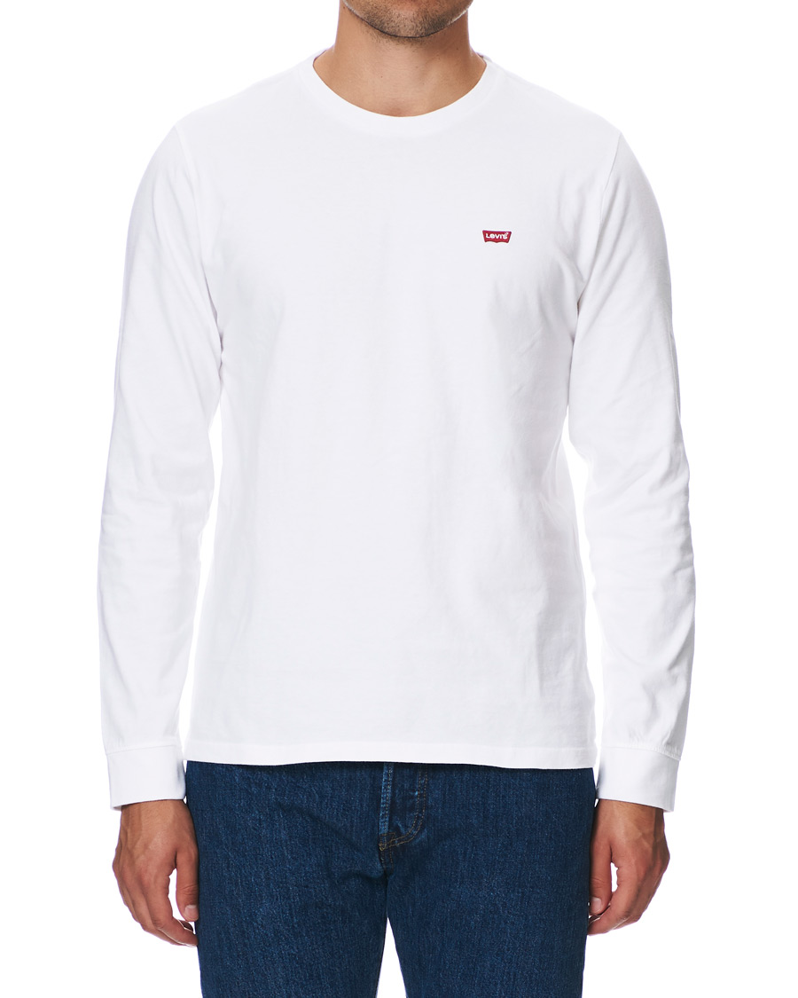 Herren | T-Shirts | Levi's | Original Long Sleeve Tee White