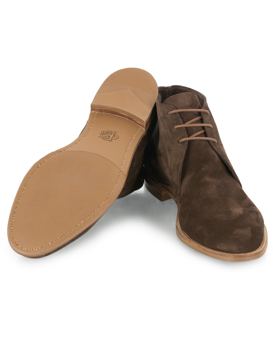 Herren | Edward Green Shanklin Unlined Chukka Boot Mocha Suede | Edward Green | Shanklin Unlined Chukka Boot Mocha Suede