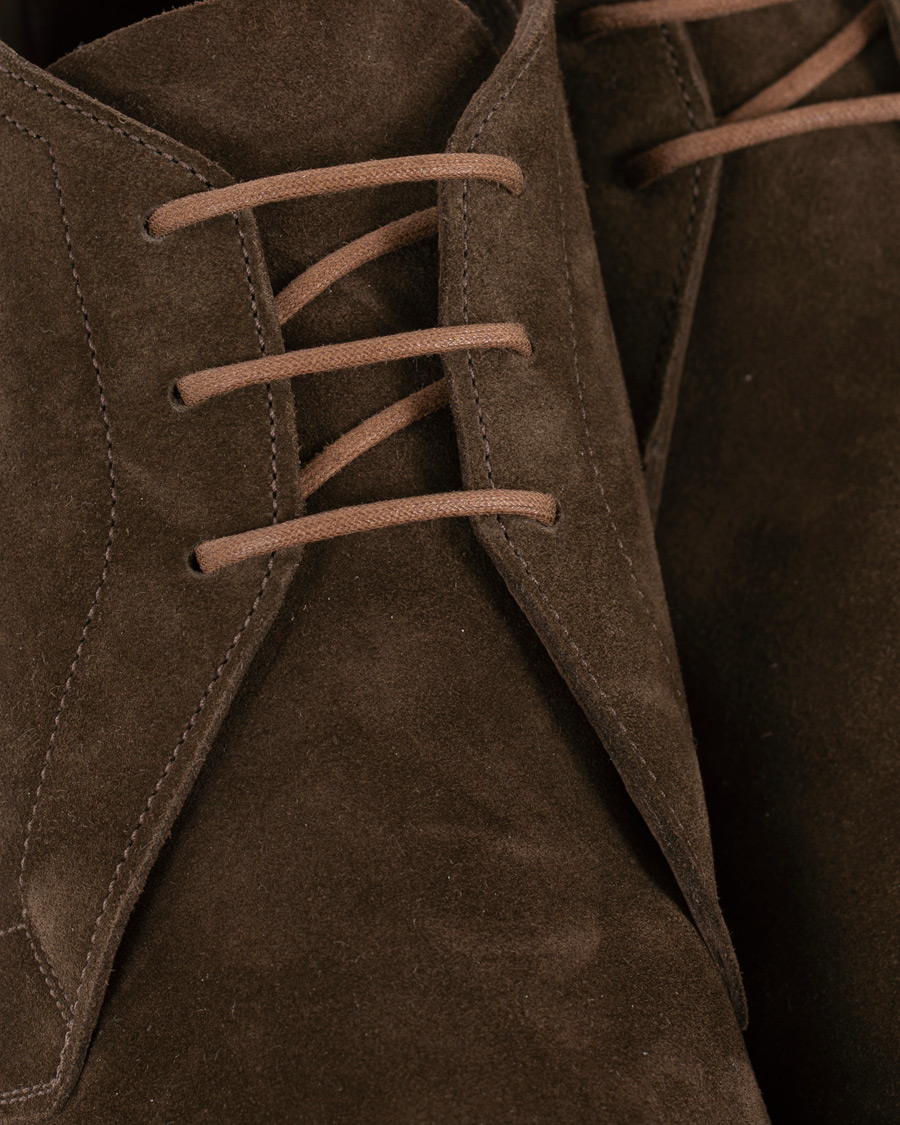 Herren | Edward Green Shanklin Unlined Chukka Boot Mocha Suede | Edward Green | Shanklin Unlined Chukka Boot Mocha Suede