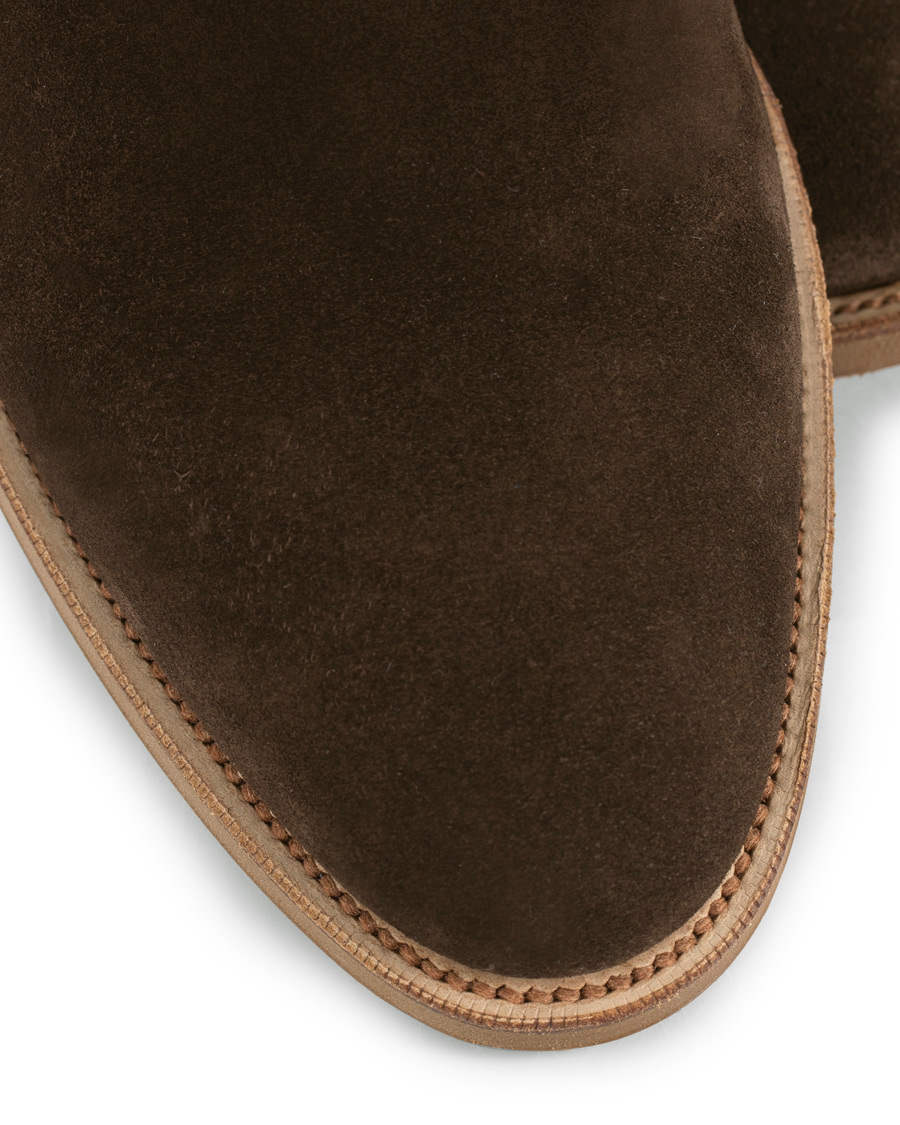 Herren | Edward Green Shanklin Unlined Chukka Boot Mocha Suede | Edward Green | Shanklin Unlined Chukka Boot Mocha Suede