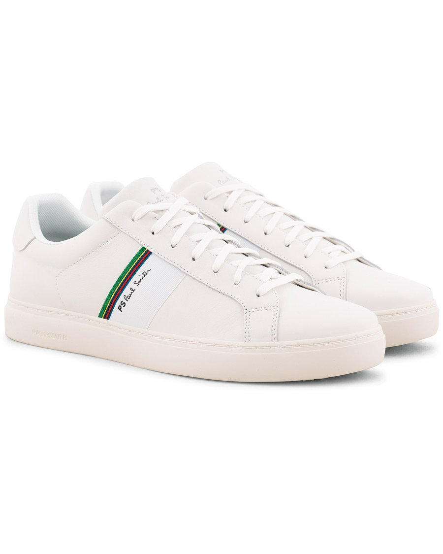 Herren | PS Paul Smith Rex Sneaker White Calf | PS Paul Smith | Rex Sneaker White Calf