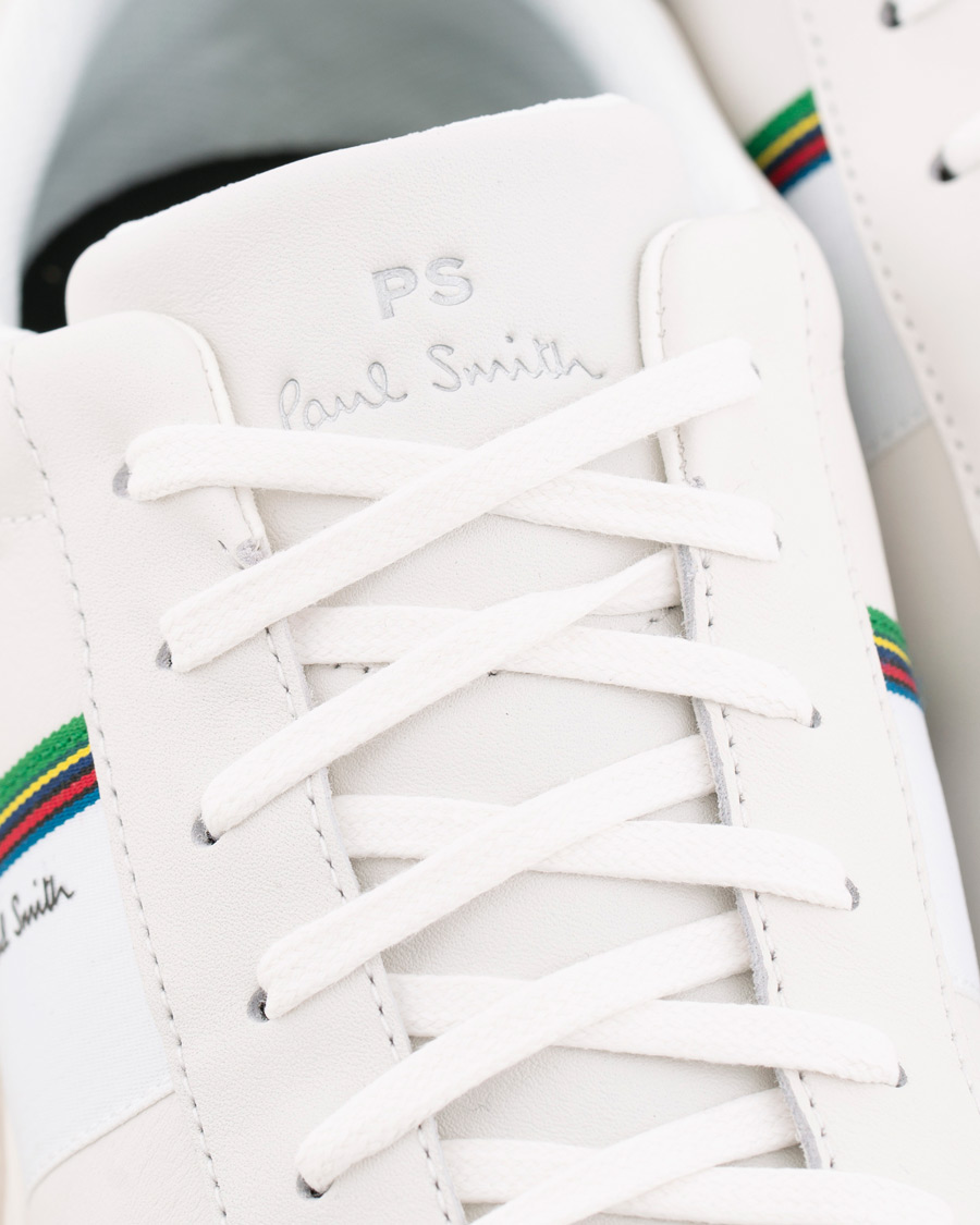 Herren | PS Paul Smith Rex Sneaker White Calf | PS Paul Smith | Rex Sneaker White Calf
