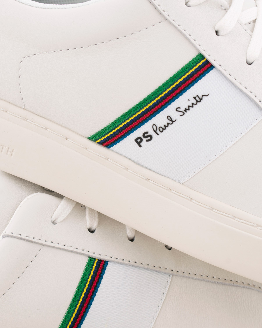 Herren | PS Paul Smith Rex Sneaker White Calf | PS Paul Smith | Rex Sneaker White Calf