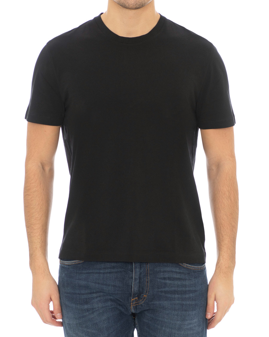 Herren | T-Shirts | Filippa K | Single Jersey Regular Tee Black