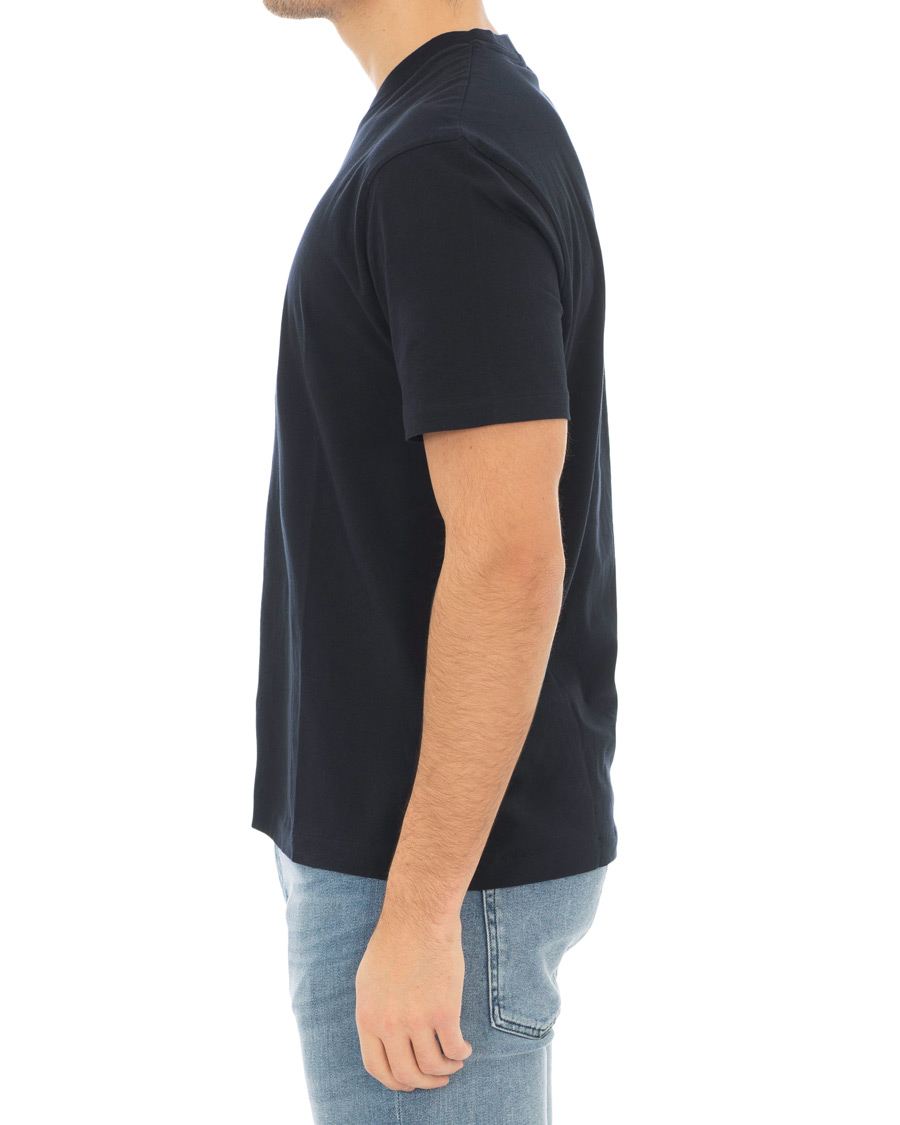 Herren | T-Shirts | Filippa K | Single Jersey Regular Tee Navy