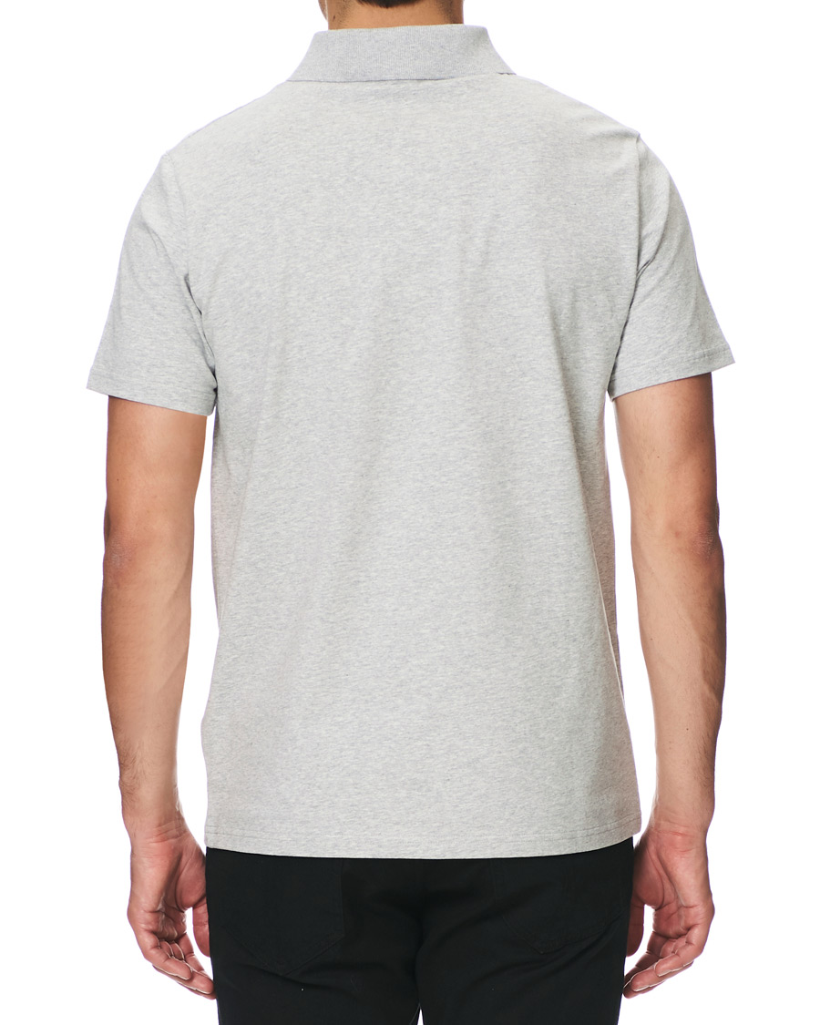 Herren | Poloshirts | Filippa K | Soft Lycra Polo T-Shirt Light Grey Melange