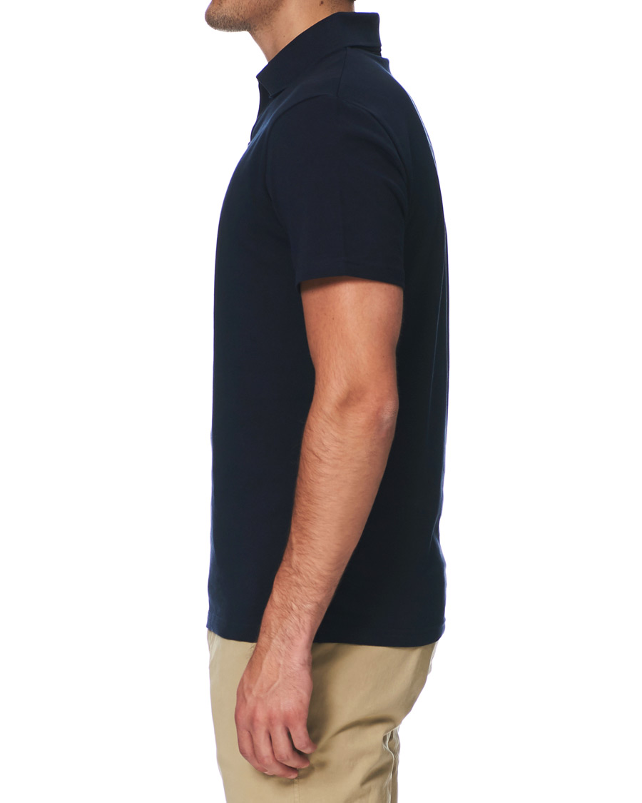 Herren | Poloshirts | Filippa K | Soft Lycra Polo T-Shirt Navy