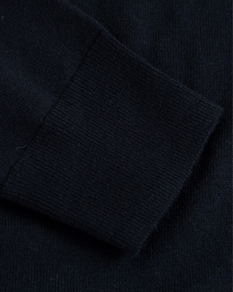 Herren | Pullover | Filippa K | Cotton Merino Basic Sweater Navy
