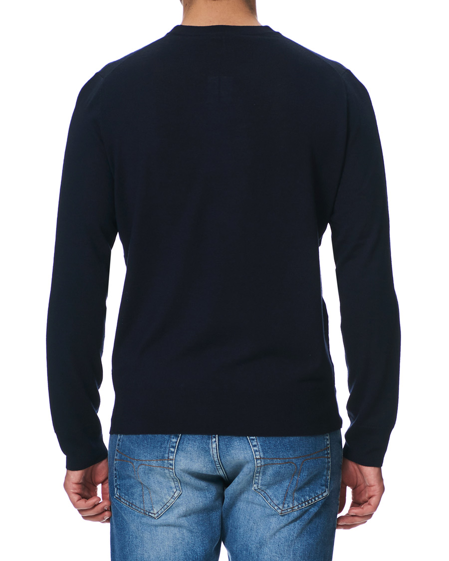 Herren | Pullover | Filippa K | Merino Round Neck Sweater Navy