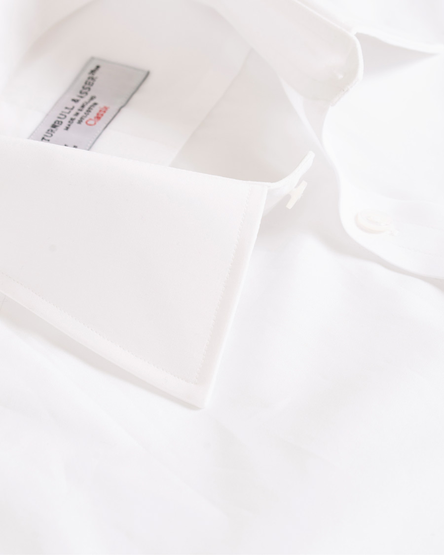 Herren | Hemden | Turnbull & Asser | Regular Fit Double Cuff Poplin Shirt White