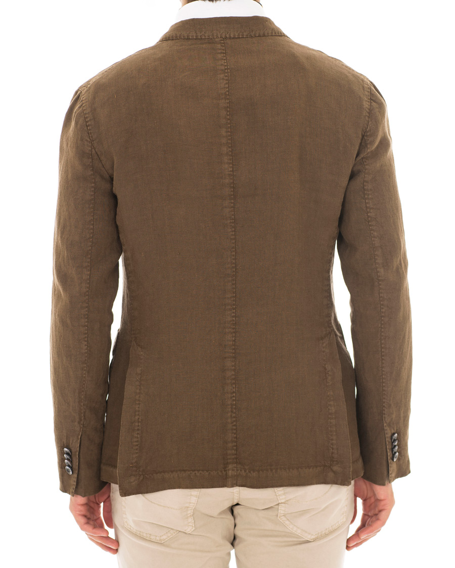 Herren | Sakkos | Boglioli | K Jacket Linen Blazer Brown