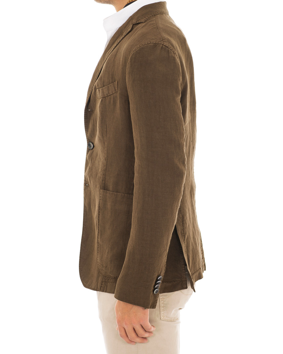 Herren | Sakkos | Boglioli | K Jacket Linen Blazer Brown