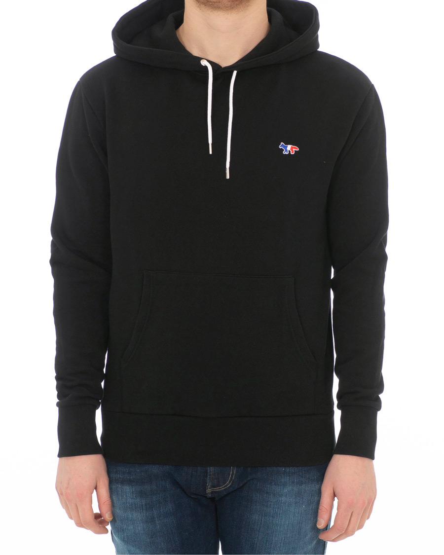 Herren | Pullover | Maison Kitsuné | Hoodie Tricolor Fox Patch Black