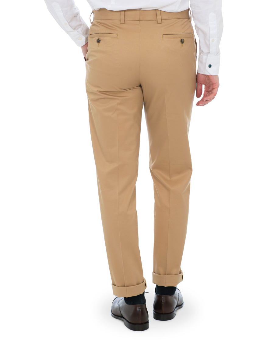 Herren | Hosen | Brooks Brothers | Milano Stretch Chino Khaki W31L34