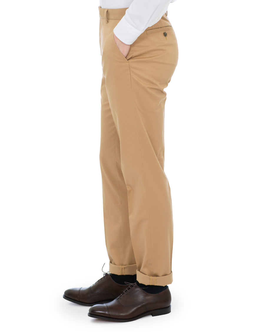 Herren | Hosen | Brooks Brothers | Milano Stretch Chino Khaki W31L34