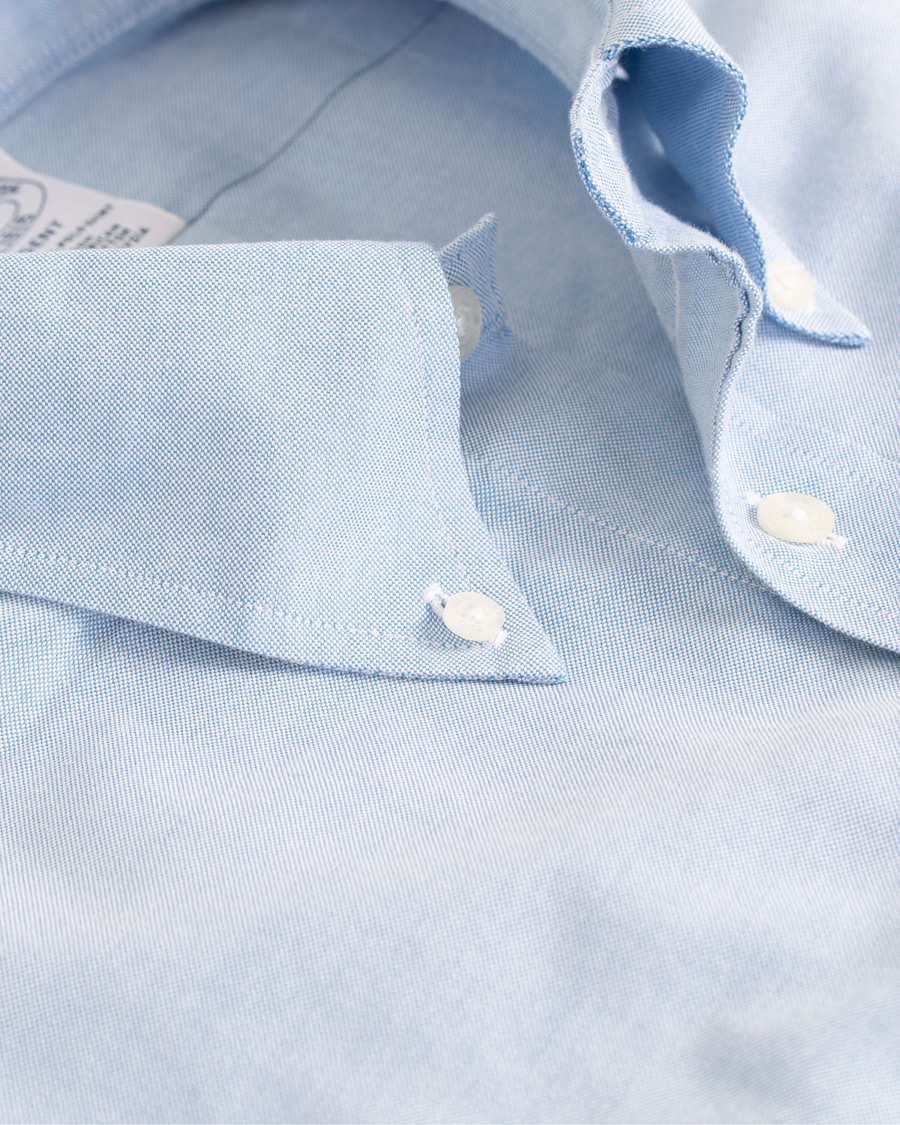 Herren | Hemden | Brooks Brothers | Regent Fit Non Iron Oxford Button Down Shirt Light Blue