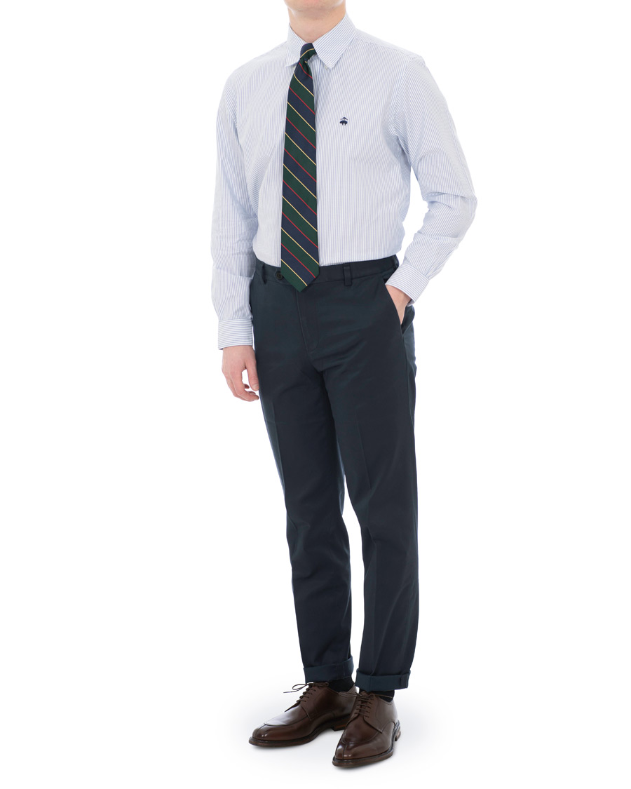 Herren | Hemden | Brooks Brothers | Regent Fit Non Iron Oxford Button Down Shirt Blue/White