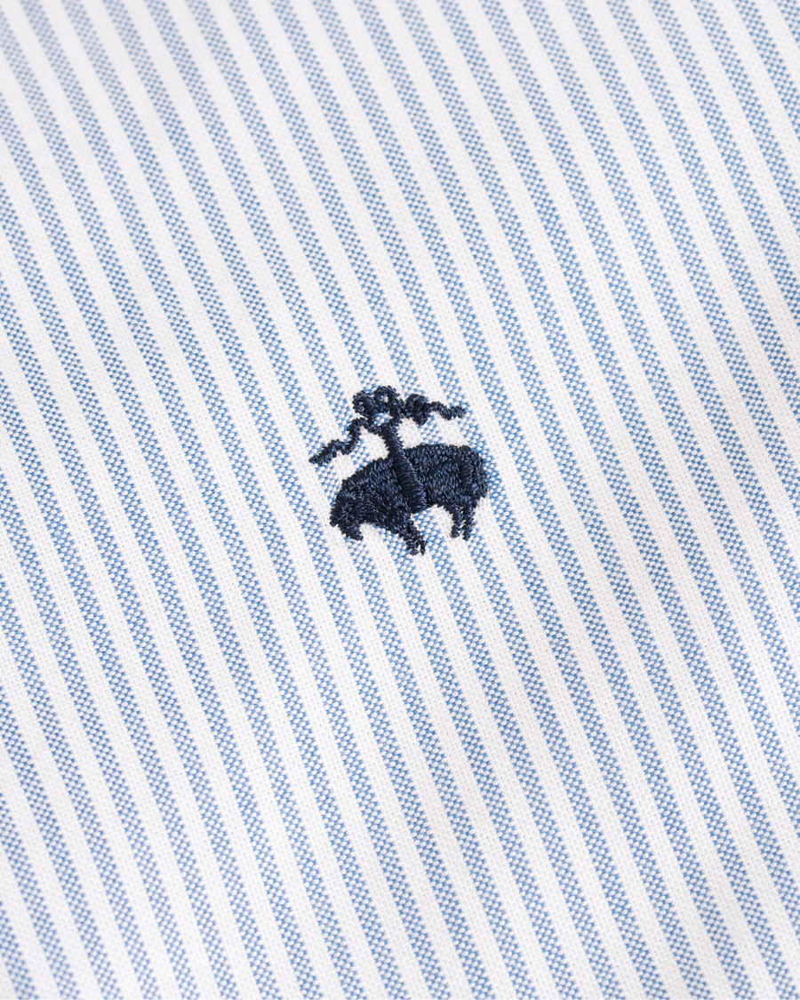 Herren | Hemden | Brooks Brothers | Regent Fit Non Iron Oxford Button Down Shirt Blue/White