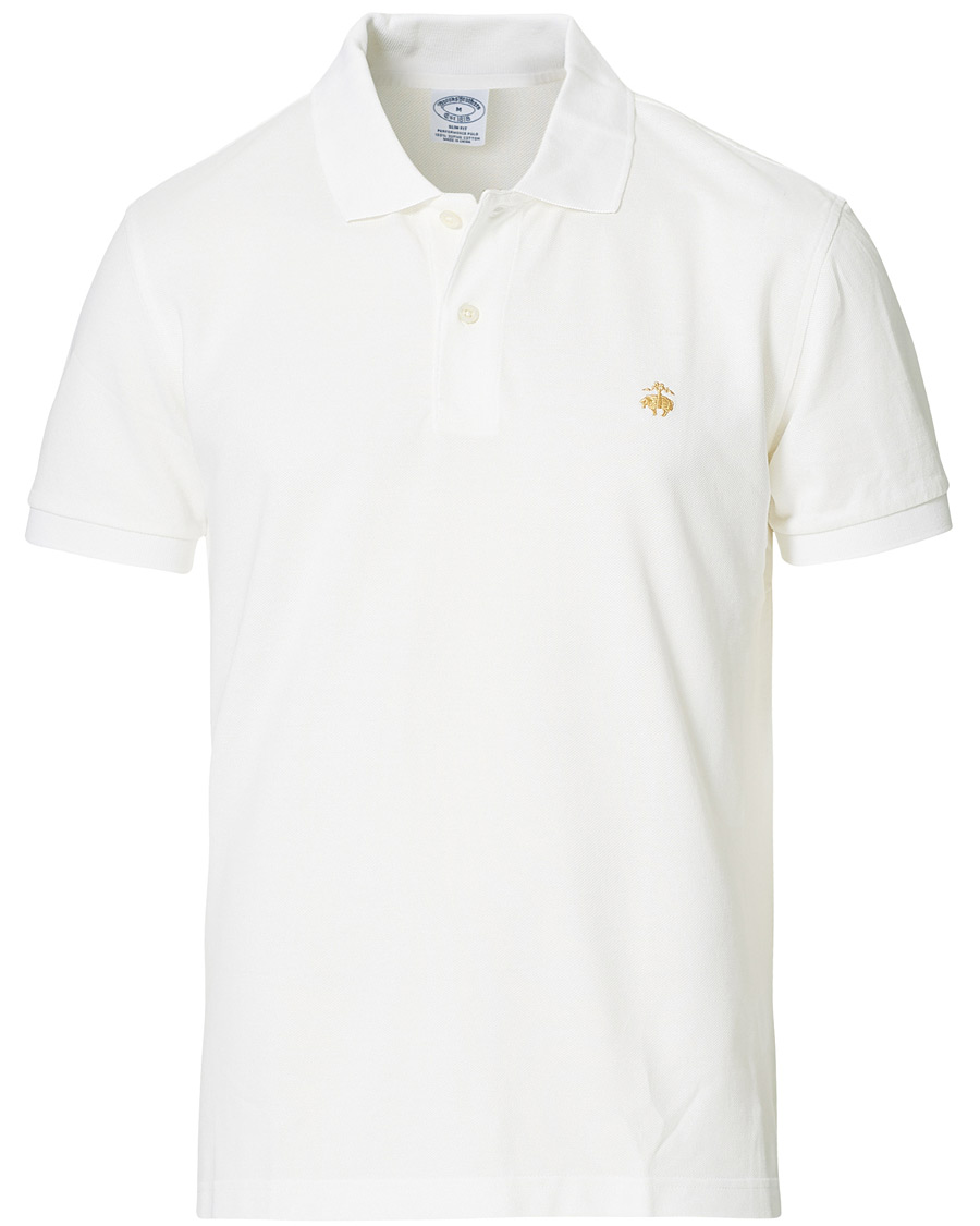 Herren | Poloshirts | Brooks Brothers | Supima Cotton Polo White