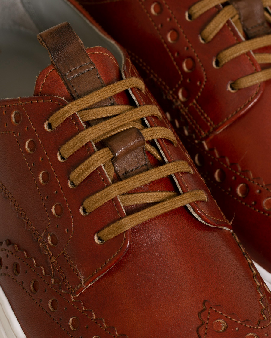 Herren | Grenson Sneaker 3 Hand Painted Tan | Grenson | Sneaker 3 Hand Painted Tan