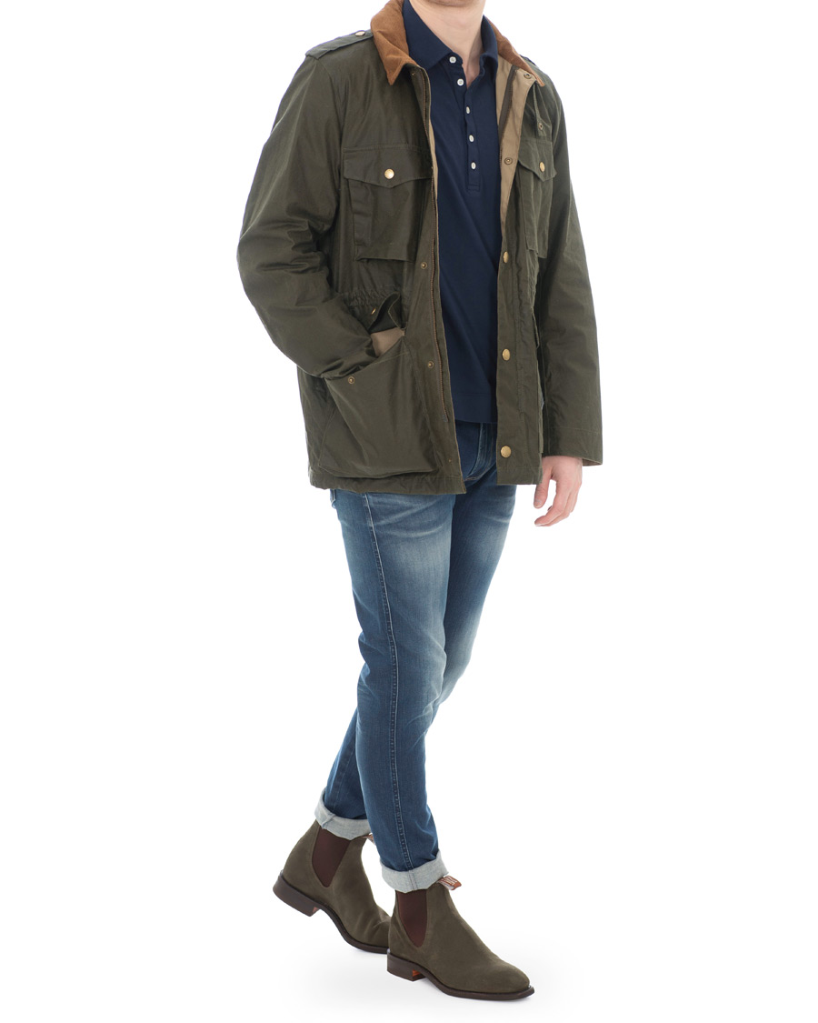 Herren | R.M.Williams Blaxland G Boot Khaki Suede | R.M.Williams | Blaxland G Boot Khaki Suede