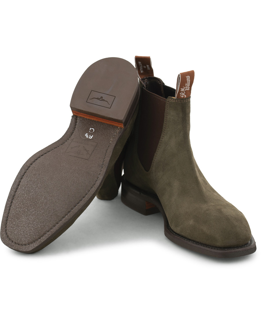 Herren | R.M.Williams Blaxland G Boot Khaki Suede | R.M.Williams | Blaxland G Boot Khaki Suede