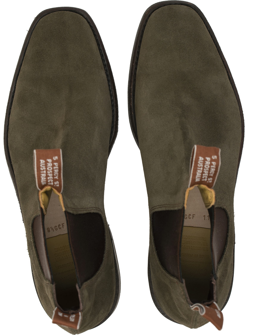 Herren | R.M.Williams Blaxland G Boot Khaki Suede | R.M.Williams | Blaxland G Boot Khaki Suede